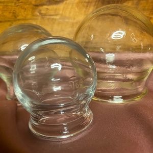 Professional-grade glass cupping set